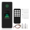 Metal Access Controller 125KHZ RFID Card Reader Waterproof Fingerprint Door