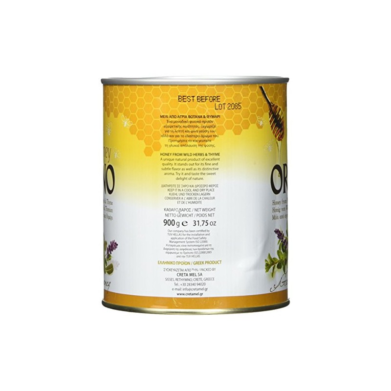 Honey with Thyme, Orino, 900g can