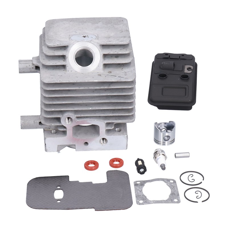 Cylinder Piston Exhaust Muffler Gasket Kit Fit for Stihl FS75
