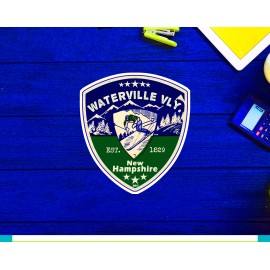 Waterville Valley New Hampshire Skiing Ski Mountains Skier NH Sticker 3"