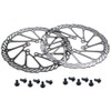 CYSKY 160mm Disc Brake Rotor 2 Packs Stainless Steel Bike