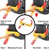 KAYCENTOP Universal Wheel Lock, Security Trailer Wheel Lock, Tire Lock