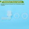 HOPESPANNER Plastic Hose Barb Fitting 5/16" Hose ID G3/8 Male