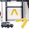 Bekantogy Car Trunk Door Inverted Letter A Sticker Compatible with