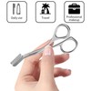 Eyebrow scissors, eyebrow scissors with comb, eyebrow trimmer, eyebrow trimming