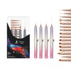 20PCS Nail Art Brushes Set, YIHUALE Push Contact Builder Nail