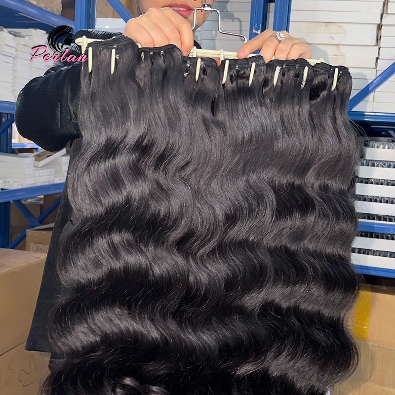Raw Indian Bouncy Curly Hair Bundles Extensions 100% Unprocessed Human