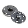 Cotowin Sew-On Snaps, Gunmetal Press Buttons,Pack of 10, 1" /
