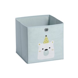 Zeller Icebear 14424 Storage Box Non-Woven Approx. 28 x 28 x 28 cm Mint