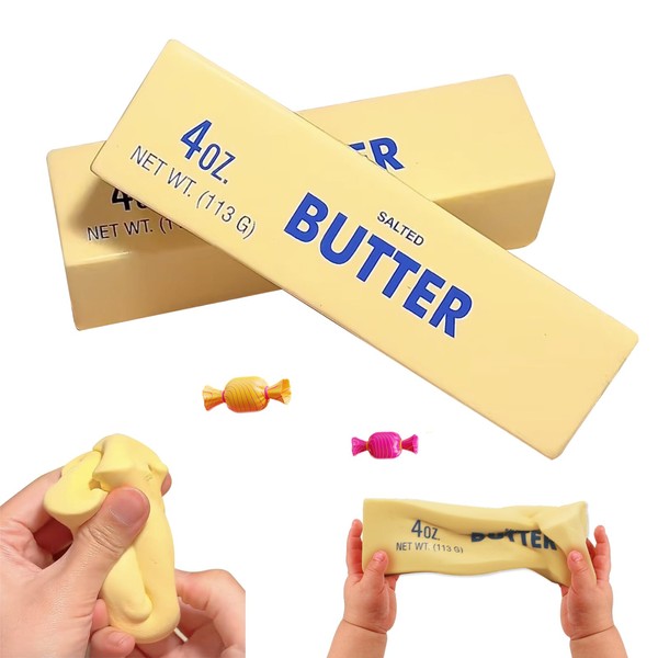 2Pcs Butter Stick Taba Squishy