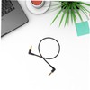 TEHAUX Male to Male Angled Stereo Aux Audio Cable Durable