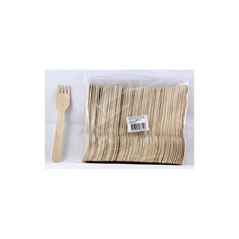 CATERING COLLECTION Wooden Fork 155mm Bag100