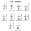 10pcs Watch Clap Buckle Folding Watch Strap Clasp Buckle Watch