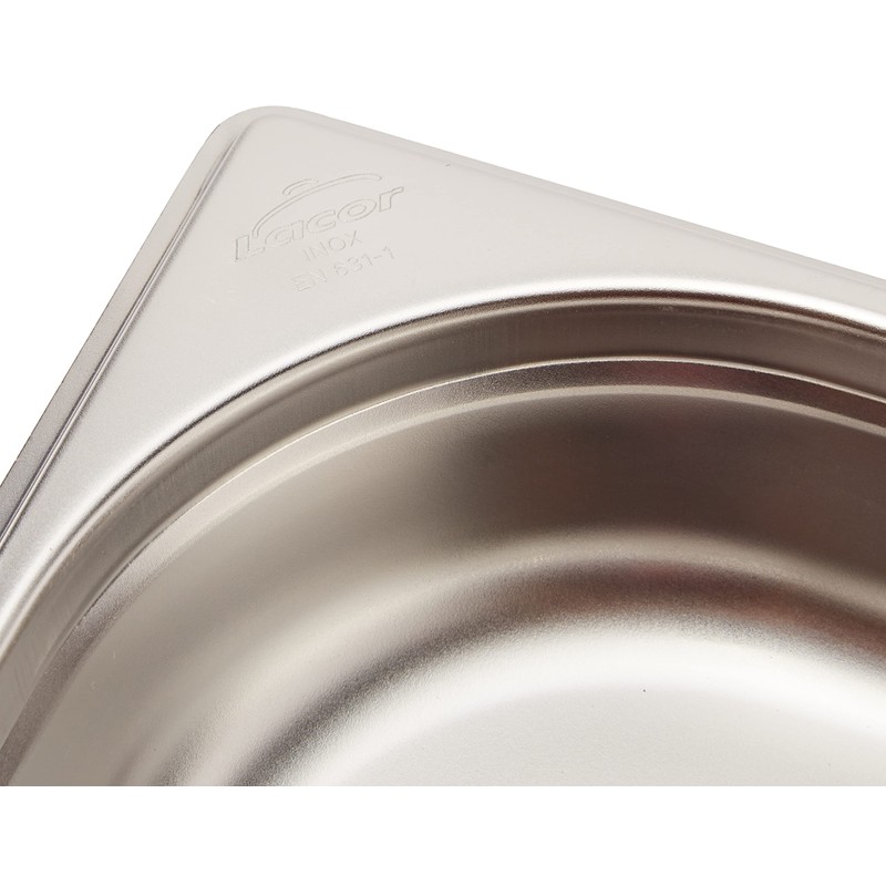 Lacor-66255Z-GN CONTAINER 1/2 265X325X55 INOX