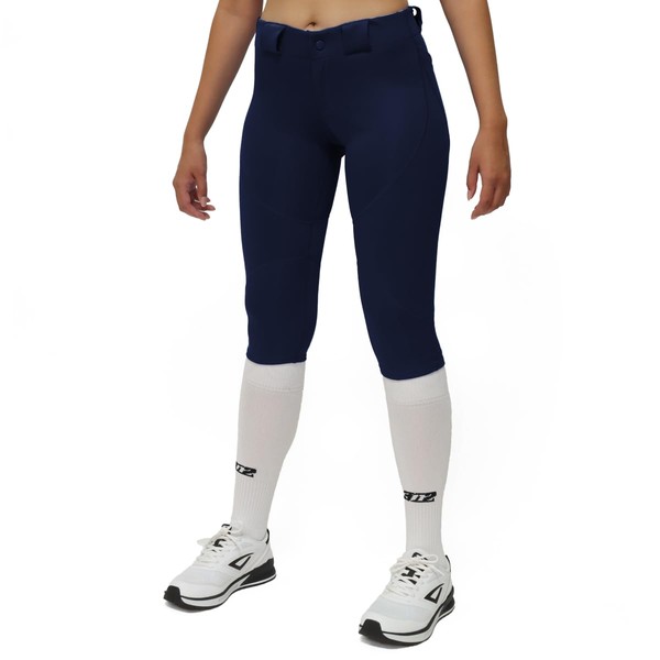 3N2 Girl's NuFit Pro 3/4 Softball Knickers, Patented Fit Softball