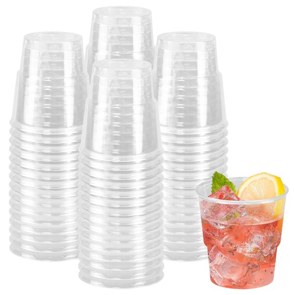 Kleemeiero Pack of 60 Cocktail Cups 200 ml Drinking Cups