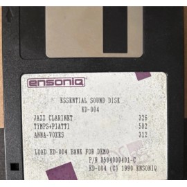 Ensoniq EPS-16 Plus Essential Sound Disk Library (9 Disks)