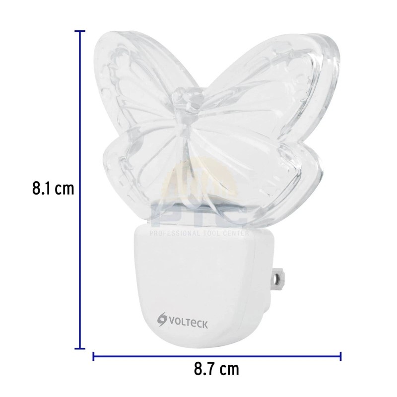 Volteck LUZ-09 LED night light, butterfly