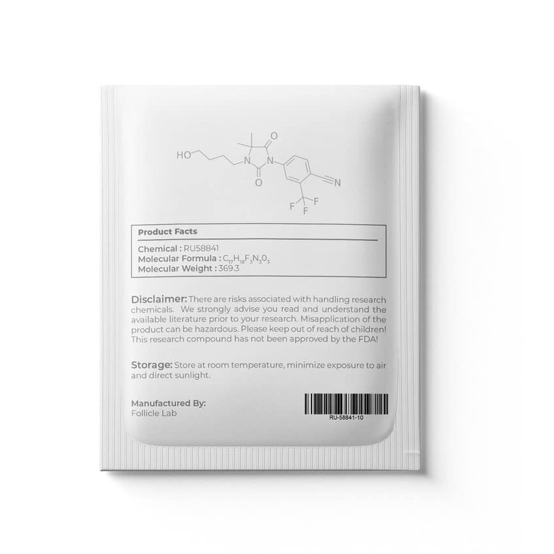 Follicle Lab RU58841 DHT Blocker for Hair Loss - 10g