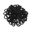 FEIFEI'S BOW 100 Mini Multicolor Hair Ponios Endless Elastics Bobbles