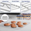 Baking Sheet Pan with Rack Set, Joyfair Stainless Steel Toaster