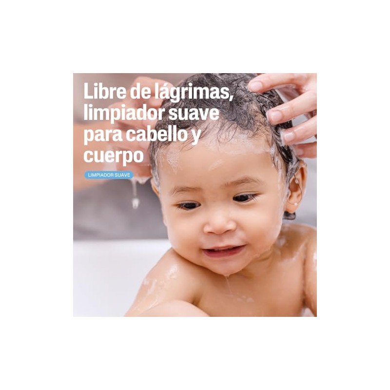Cetaphil Baby Baño Líquido Rostro Cuerpo Cabello Bebés Piel Sensible