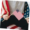 KOMBIUDA Patriotic Home Decor Small American Flag Handheld Weatherproof Fabric