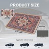 Lacut Car Trunk Mat, Red Retro, 29" x 39"