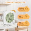 PAIRIER Indoor Thermometer Hygrometer - Pack of 4