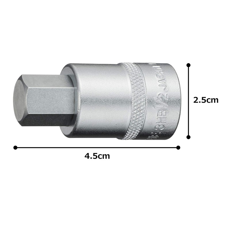 Tone Hexagon Socket 3HB-16 Insertion Angle 3/8 mm (9.5 mm)