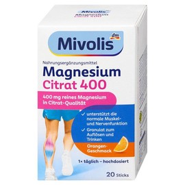 디엠 Mivolis 미볼리스 마그네슘-구연산 과립 120g DM Mivolis Magnesium-Citrate Granules 120g