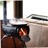 Kisangel BBQ Grill Chute for Pellets Iron Material Smoker Grill