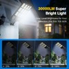 JWT 2 Pack Solar Street Lights Outdoor Waterproof, Commercial Solar