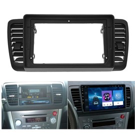 Fits for Subaru Outback Legacy 2004-2009 Car Radio Stereo Fascia Frame Double DIN 9 inch Dash Installation Mounting Kit