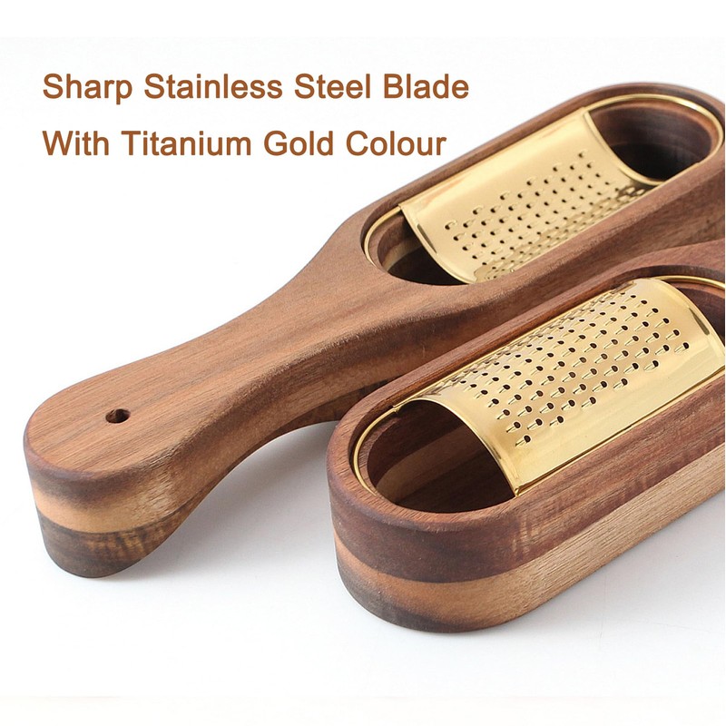 Box Cheese Grater With Container - Stainless Steel Parmesan Cheese
