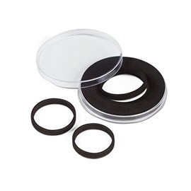 Lighthouse Large Coin Capsules with 12 SPACING Rings for Coins 29-76MM