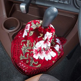 Miyabi Shift Boot Cover Sakura Red Frenze: Red MBC-SA-RE