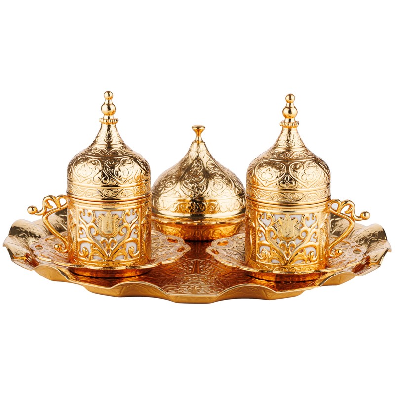 DEMMEX Turkish Greek Arabic Coffee Making and Serving Full Set
