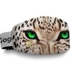GogglesCover Premium: Protective ski and snowboard goggles cover, jaguar design