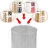 Stefanplast Tosca Palace Airtight Round Tin Food Safe Taupe White