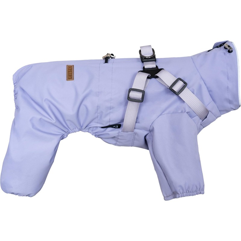 BT Bear Dog Harness Raincoat,Adjustable 4 Legs Dog Jacket with