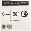 Elixir Strings Electric Guitar String NANOWEB Coating, .026