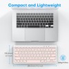 OMOTON Wired Keyboard for Mac with Dual Interface, Comfortable Typing