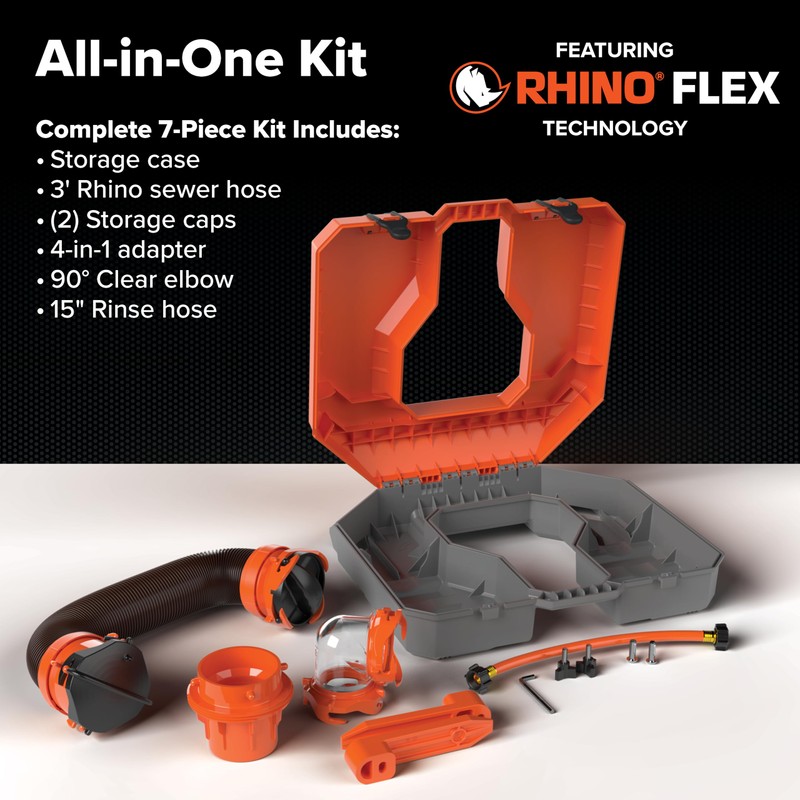 Camco Rhino Tote Tank Tough-Pack – Essential RV Accessory for