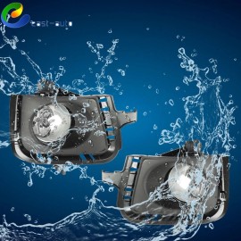 WFLNHB For 2012-2014 Toyota Prius C Left+Right Front Bumper Fog Light W/bezel+switch