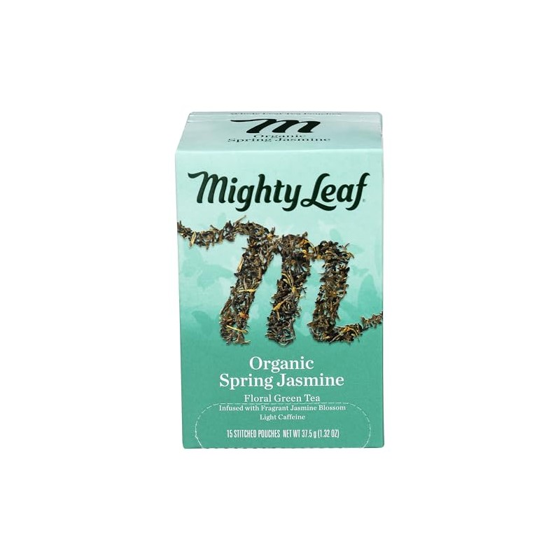 mlc40016 – Mighty Leaf Tea Co – Conjunto hoja bolsas