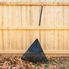 Wood and Poly Leaf Rake 30-Inch - Versatile Tool for