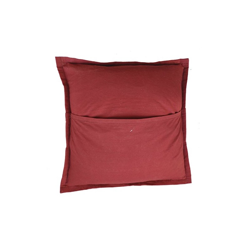 Rastogi Handicrafts Decorative Throw Pillow Cases, Embroidered Cotton Cushion Cover