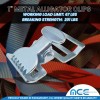 Tie 4 Safe 4 PCS 1" Zinc Plated Alligator Clip