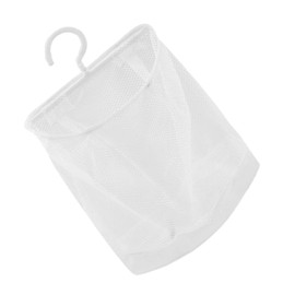 Cabilock 2pcs Multi Functional Hanging Mesh Laundry Bags Clothespin Kitchen Pouch Organizer for Efficient Laundry Storage for Home Dorm Travel Use